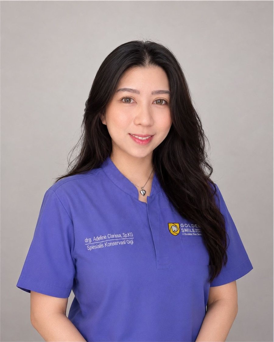drg. Adeline Clarissa, Sp.KG — Dokter Gigi Spesialis Konservasi Gigi Golden Smile